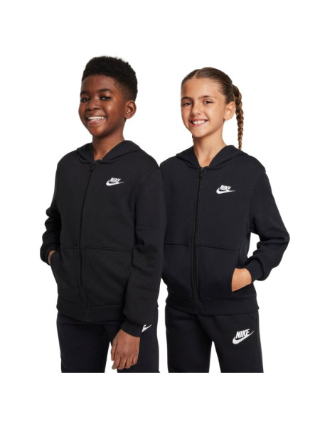 Nike Club Fleece Kids' Sweatshirt Black FD3017 010 (339759)