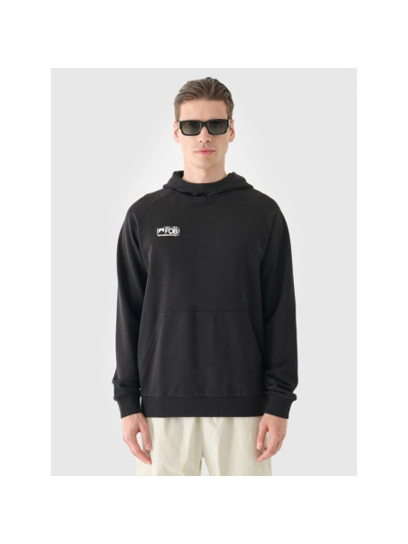 Men's sweatshirt with hood, open, 4F 4FRAW24TSWSM2072-20S (260755)