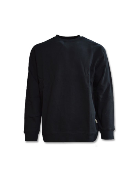Men's Taikan Everything Plain Crew Sweatshirt Black - 1306001-BLK (264736)