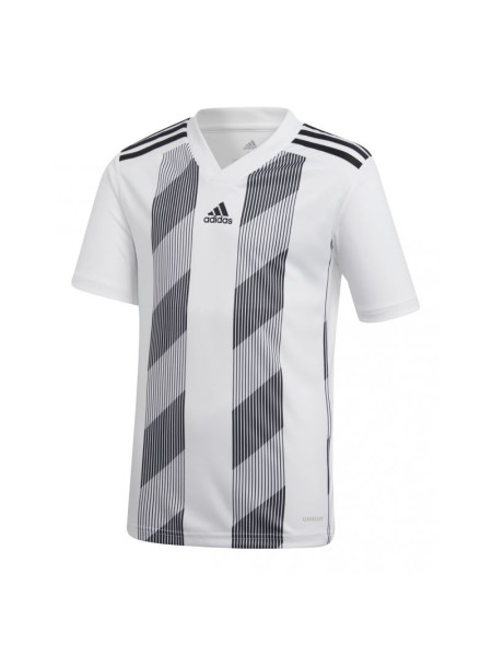 Adidas Striped 19 Jr DU4398 Tee (80375)