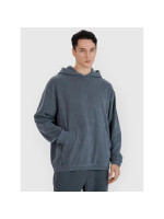 Men's sweatshirt with hood, open, 4F 4FRSS25TSWSM2181-22S (239903)