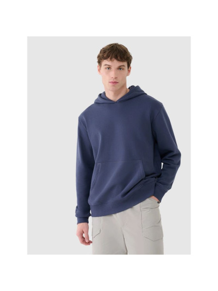 Men's sweatshirt with hood, open, 4F 4FWSS25TSWSM1749-22S (240134)