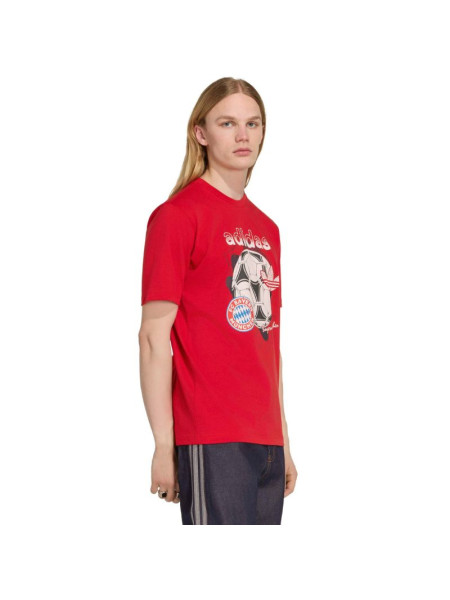 adidas FC Bayern Munich Seasonal Graphic Men's T-Shirt Red KG2586 (358190)