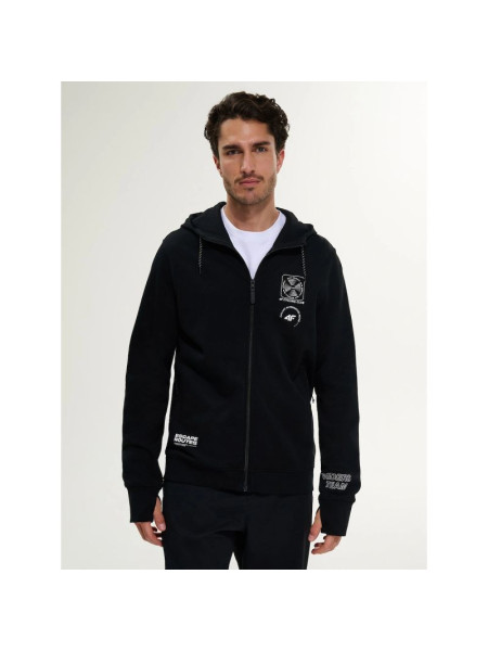 Men's relaxed hooded sweatshirt 4F 4FRSS26TSWSM2923-20S (356398)