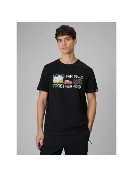 Men's regular printed T-shirt 4F 4FRSS26TTSHM3810-20S (322669)