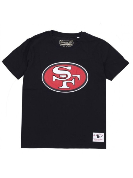 Mitchell & Ness NFL Team Logo Tee San Francisco M 49ERSS BMTRINTL1053-SF4BLCK (183525)