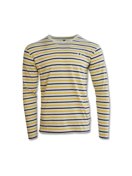 Men's Longsleeve Wood Wood Mel stripe Off sweatshirt -10235404-2323 (263883)