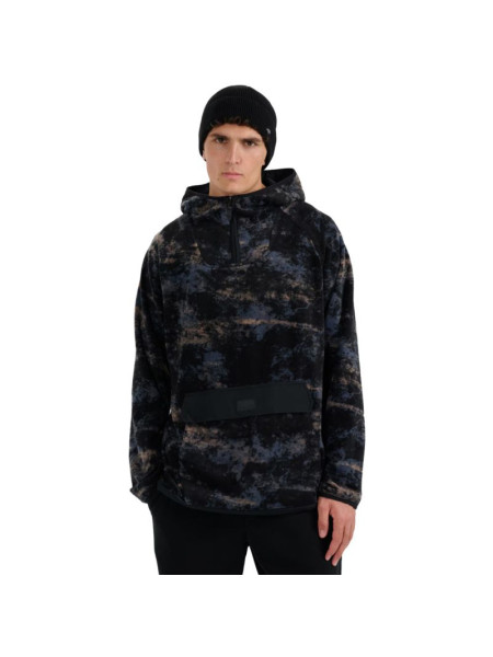 Men's fleece sweatshirt 4F M427 multicolor allover 4FWAW25TFLEM427 90A (245942)