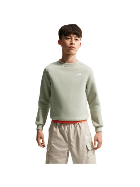 Nike Sportswear Club Fleece Kids' Sweatshirt Light Green FD3006 304 (323543)