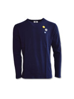 Men's Longsleeve Wood Wood Mel patches sweatshirt - 10235402-2323-Navy (263884)