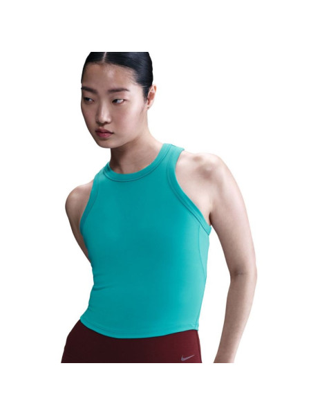 Nike Dri-Fit One Fitted Crop W T-shirt FN2806 345 (226315)