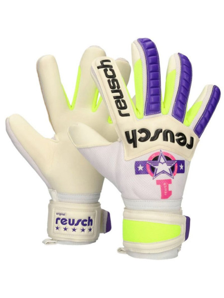 Reusch Legacy Pro Am Silver Goalkeeper Gloves M 54 70 205 1055 (215387) Reusch Legacy Pro Am Silver Goalkeeper Gloves M 54 70 205 1055 (215387)