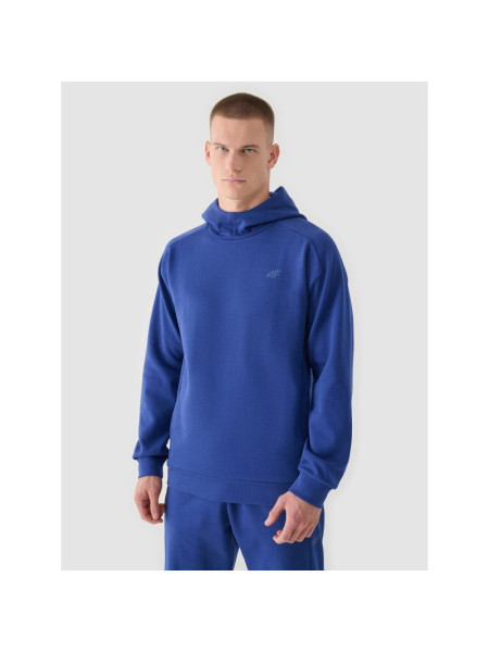 Men's sweatshirt with hood, open, 4F 4FRAW24TSWSM2050-31S (260750)