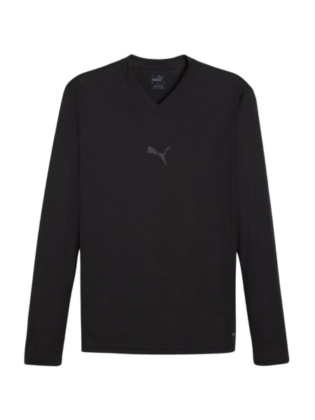 Puma TeamGOAL Baselayer Tee Longsleeve Men's T-Shirt, Black, 658777 03 (370507)