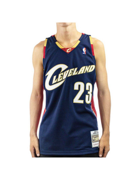 Mitchell &Ness Cleveland Cavaliers NBA Swingman Jersey Lebron James M SMJYGS18156-CCANAVY08LJA (186726)