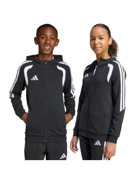 adidas Tiro 26 League Sweat Full Zip Hoodie for Kids Black KF3324 (250531)