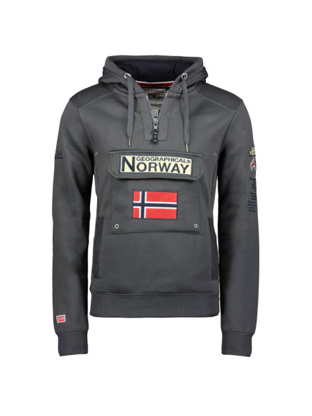 Geographical Norway Gymclass DB 100 M sweatshirt WU4190H-GN-DARKGREY (223576)