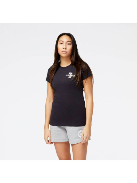 New Balance Sport Core Arch Cotton ATH BK W T-shirt WT31804BK (178899)