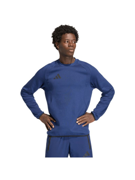Men's adidas Tiro 26 Travel Crew sweatshirt navy blue KD1145 (278227)