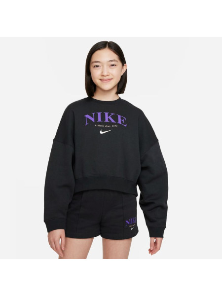 Nike Sportswear Trend FLC Crew Jr DV2563-045 sweatshirt (103571)