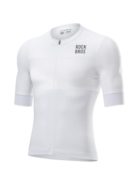 Rockbros Men's Cycling Jersey White 3D M (307456)