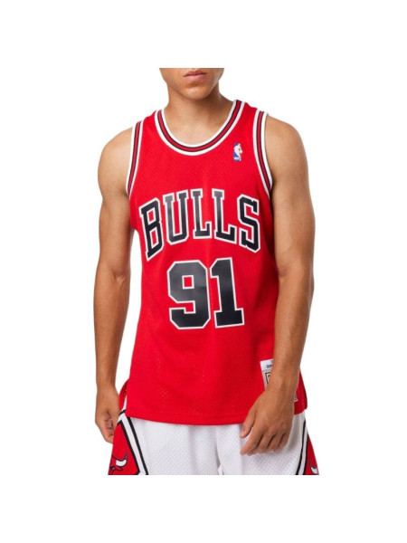 Mitchell & Ness Chicago Bulls NBA Dennis Rodman T-shirt M SMJYGS18154-CBUSCAR97DRD (201049)