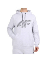 Men's sweatshirt 4F M2548 cool light gray melange 4FWMM00TSWSM2548 27M (306412)