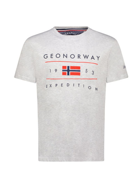 Geographical Norway Jezolo DB 254 M T-shirt SY9738H/GN-Blended Gray (223627)