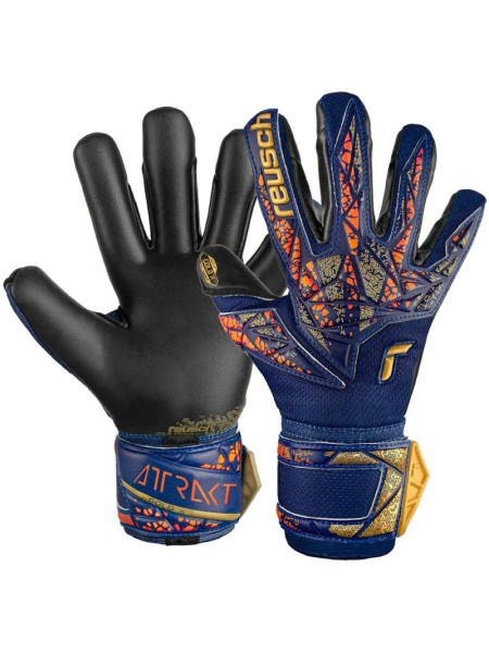 Reusch Attrakt Gold XM goalkeeper gloves 5470945 4411 (191636)
