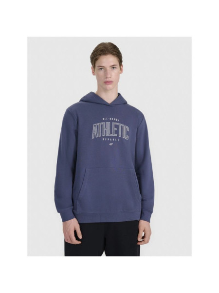 Men's sweatshirt with hood, open, 4F 4FRSS25TSWSM2201-22S (260640)