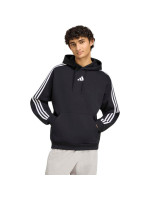 Men's adidas Essentials 3-Stripes Fleece Hoodie Black KY6602 (348701)