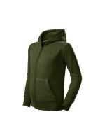 Children's Trendy Zipper Sweatshirt (military) (233315)