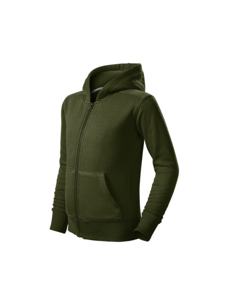 Children's Trendy Zipper Sweatshirt (military) (233315)
