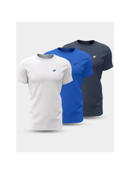T-shirt 4F M 4FWSS24TTSHM1895-91S 3 pack (196363)