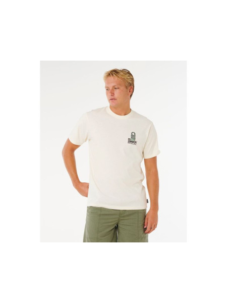 RIP CURL Vaporcool Search Stack Tee Men's White (342632)