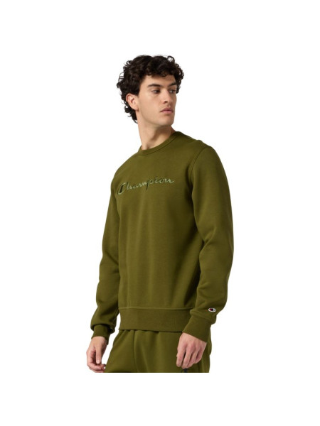 Champion Men's Crewneck Sweatshirt Olive 220272 GS585 (269042)