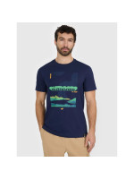 Men's regular printed T-shirt 4F 4FRAW25TTSHM3378-31S (311938)