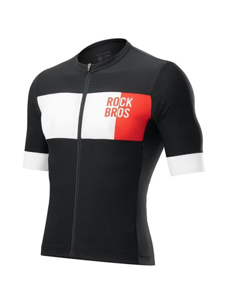 Rockbros Men's Cycling Jersey Black L (307445)