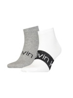 Socks Calvin Klein Sneaker 2P Logo Ribb 701218712001 (91581)
