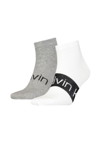 Socks Calvin Klein Sneaker 2P Logo Ribb 701218712001 (91581)