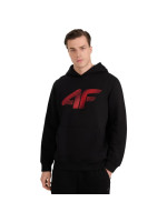 Men's sweatshirt 4F M1766 deep black 4FWMM00TSWSM1766 020S (230414)