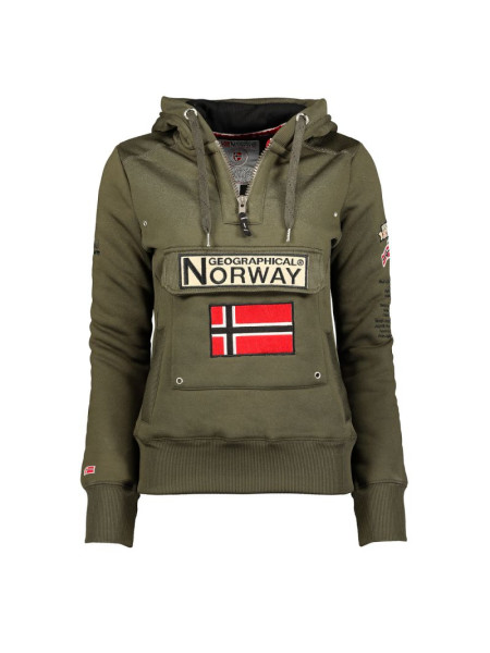 Geographical Norway Gymclass DB 054 M sweatshirt WW2491H/GN-Kaki (223630)
