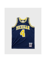 Mitchell & Ness NCAA Swingman Road Jersey Michigan1991 Chris Webber SMJY4437-UMI91CWEASBL (183547)