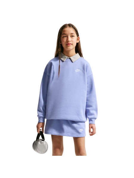 Nike Sportswear Club Fleece Kids' Sweatshirt Light Purple FD2923 569 (323959)