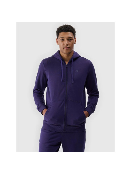 Men's zip-up hooded sweatshirt 4F 4FWMM00TSWSM1768-31S (240321)