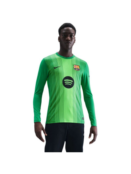 Nike FC Barcelona 2025/26 Stadium Goalkeeper Men's Jersey Green HQ0477 311 (325294)