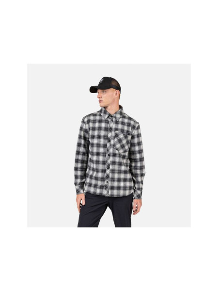 Men's shirt ROSSIGNOL RANCH PLAID SHIRT black (354149)