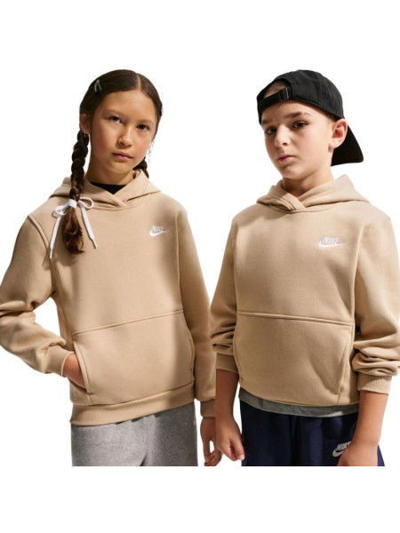 Nike Sportswear Club Fleece Beige Kids' Sweatshirt FD3000 286 (340127)