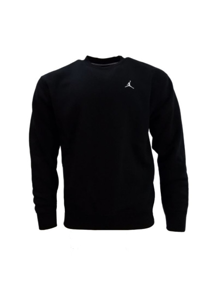 Men's Air Jordan Brooklyn Fleece Crew-Neck Sweatshirt Black - FV7293-010 (263454)