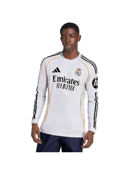 adidas Real Madrid 25/26 Long Sleeve Home Men's Jersey White JN8884 (269550)
